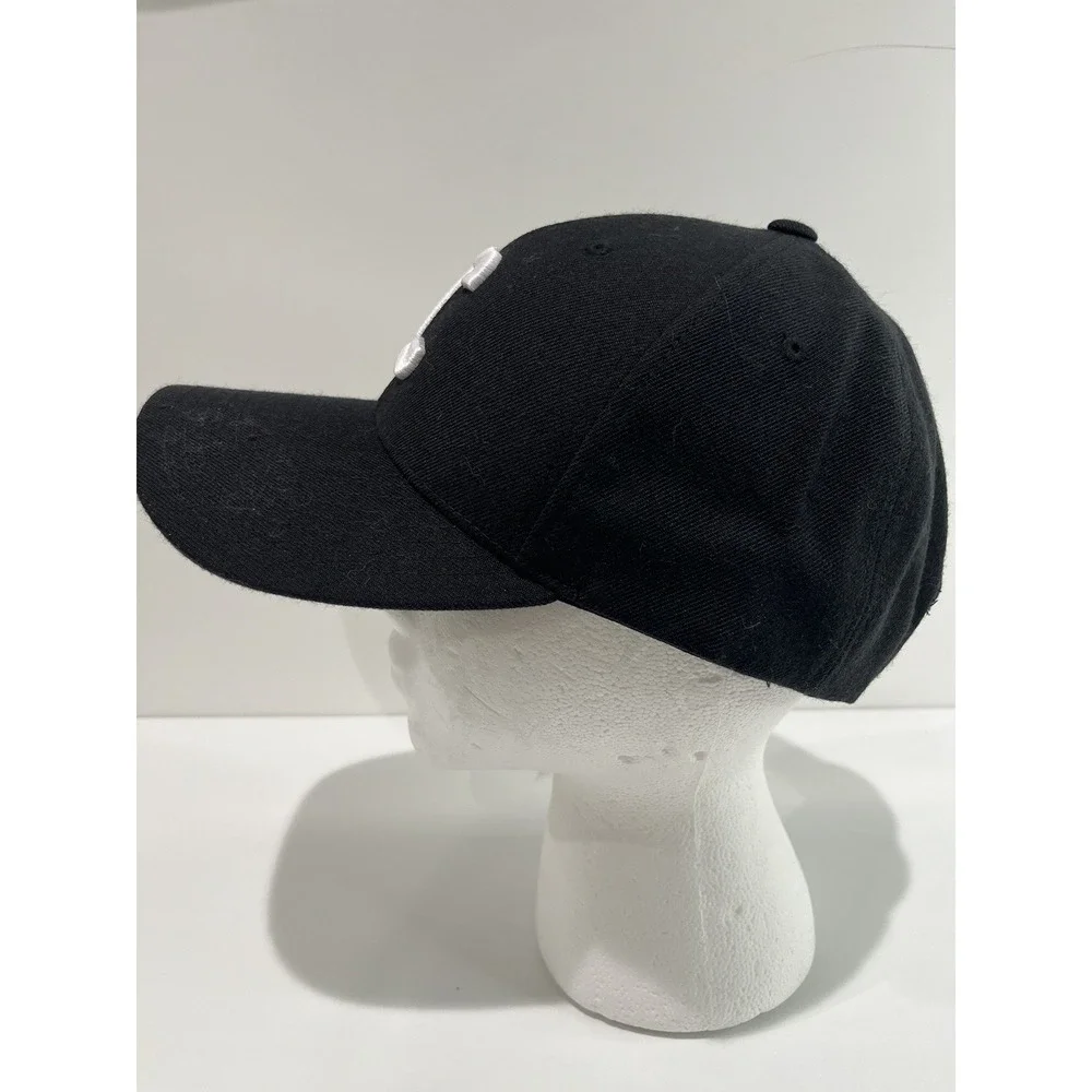 Cuts Snapback Hat Black One Size Adjustable Patch Breathable 6 Panel Casual‎